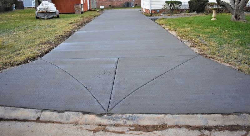 Curved Driveway